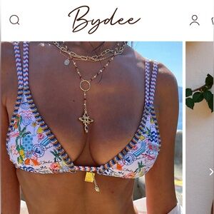 BYDEE Vacanza print Prague top - pattern is discontinued!